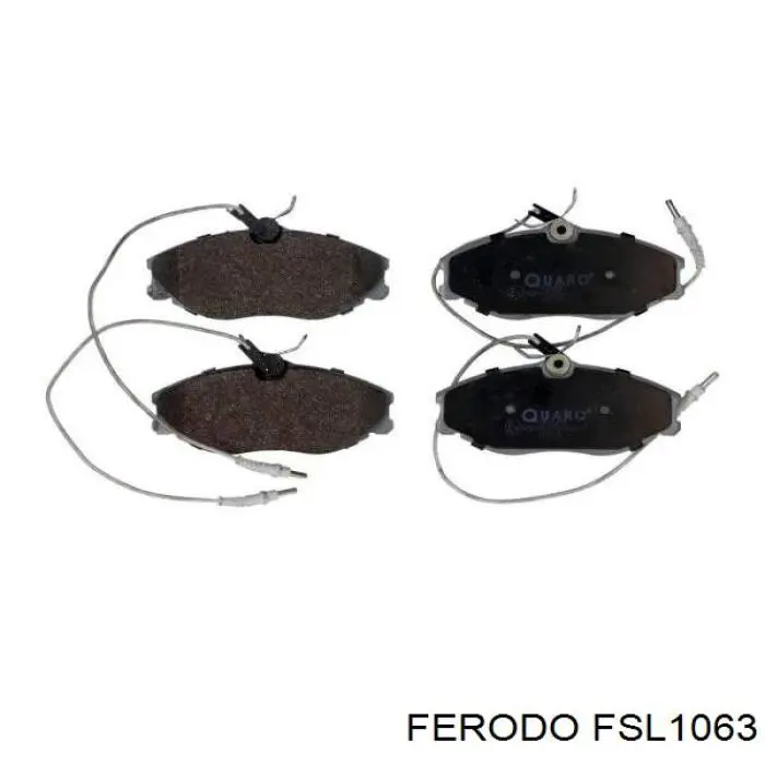FSL1063 Ferodo Колодки передние