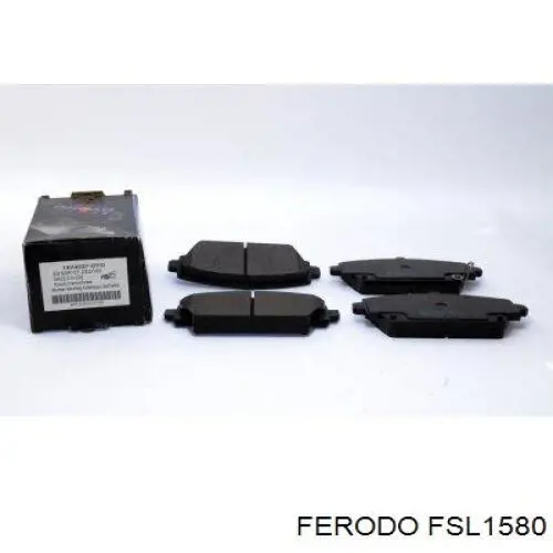 FSL1580 Ferodo Колодки передние