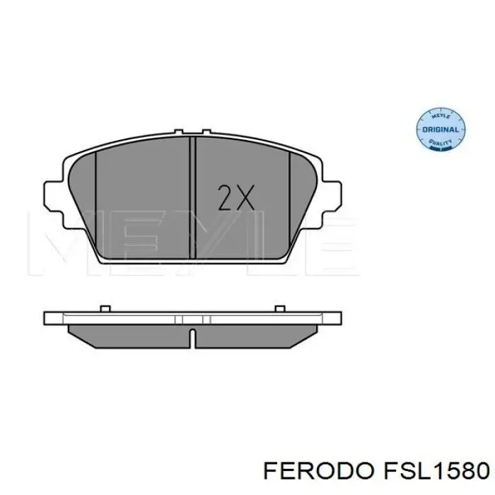 Купить FSL1580 Ferodo Колодки тормозные