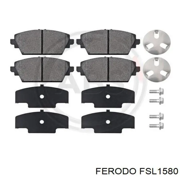 Колодки Ferodo FSL1580 цена, от 19.99 USD