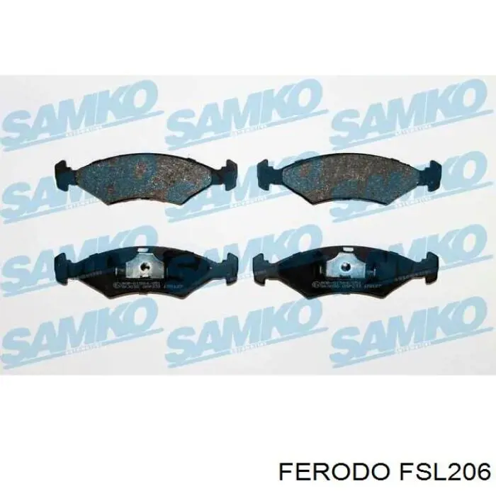 Колодки Ferodo FSL206 цена, от 15.10 USD