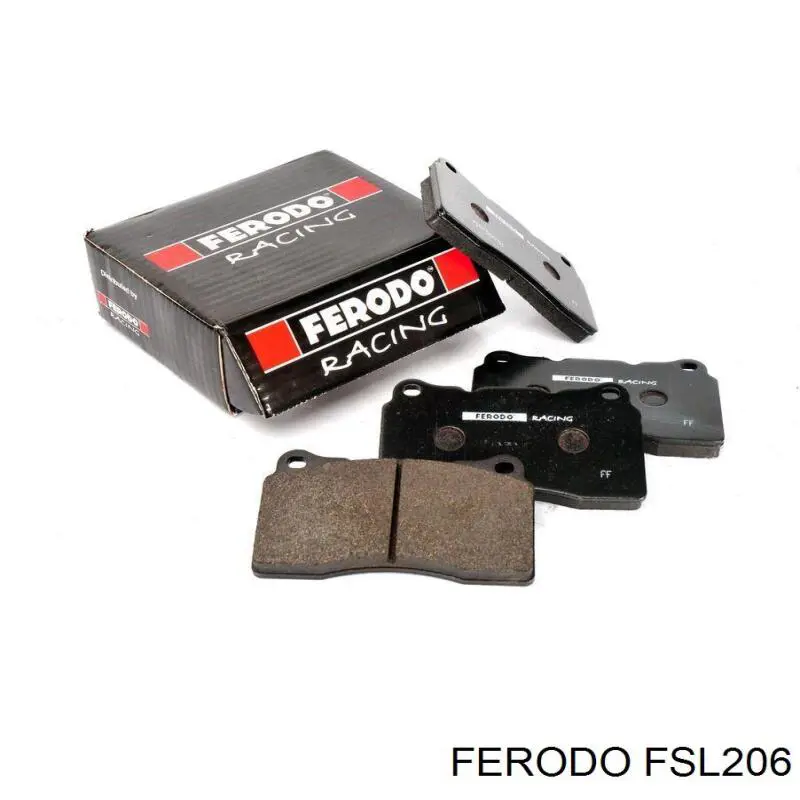 Передние тормозные колодки FSL206 Ferodo