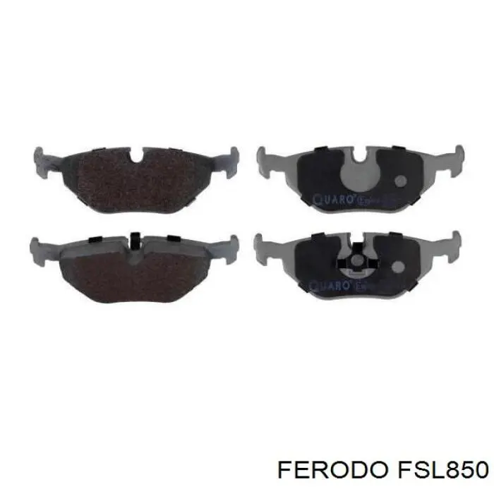 Купить FSL850 Ferodo Колодки тормозные задние, дисковые