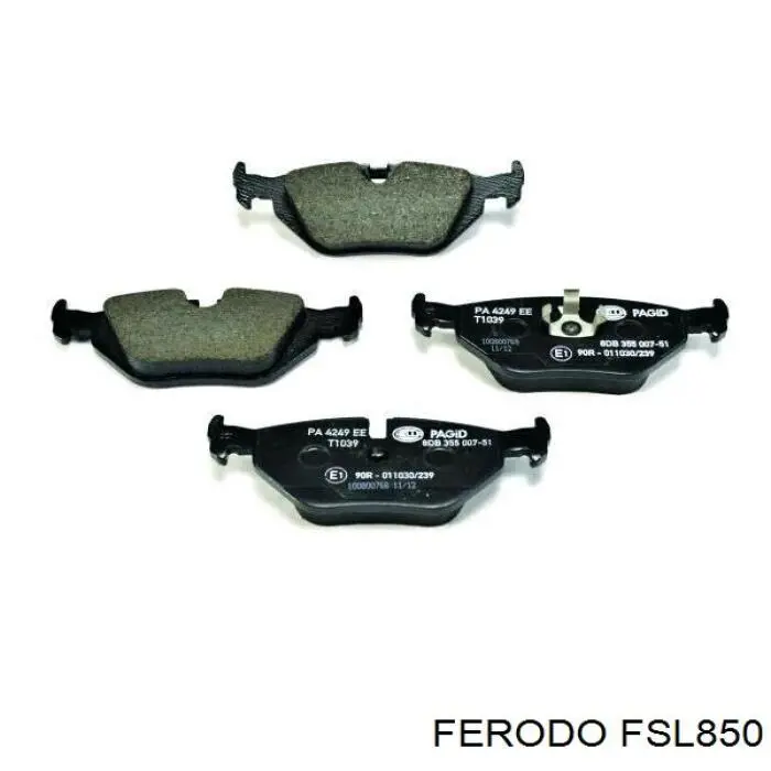 Задние дисковые колодки Ferodo FSL850