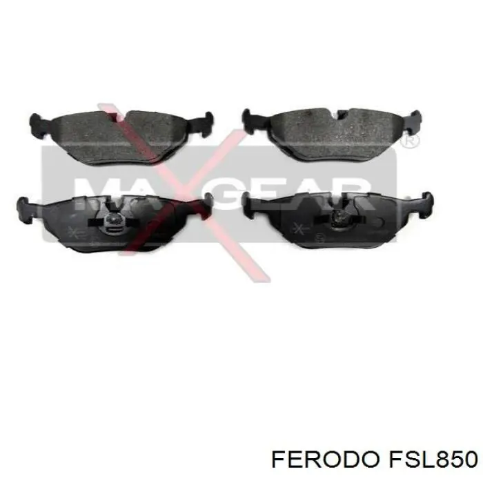FSL850 Ferodo колодки тормозные задние дисковые