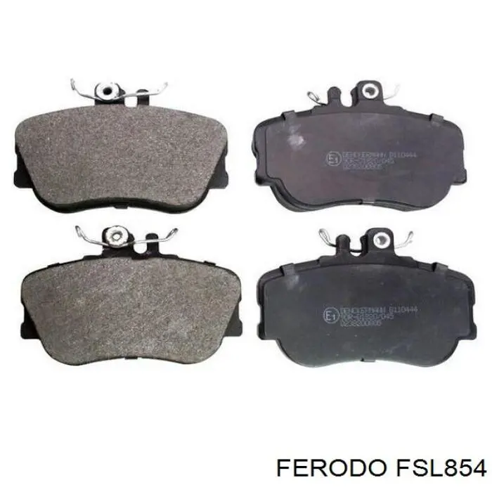 FSL854 Ferodo передние тормозные колодки