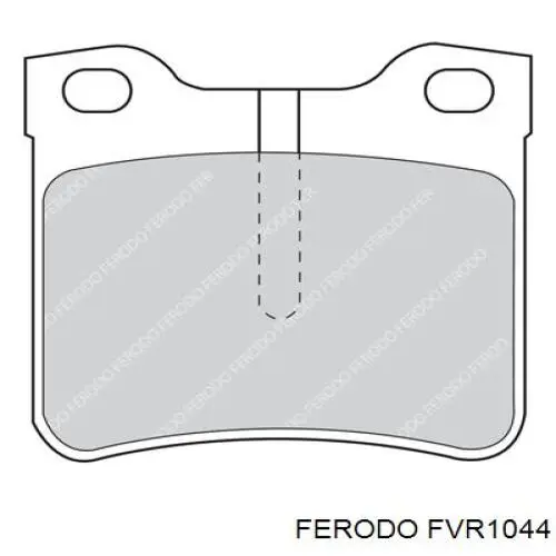 Задние дисковые колодки Ferodo FVR1044