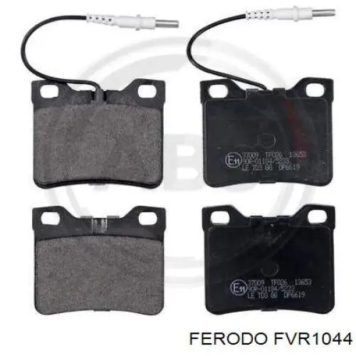 FVR1044 Ferodo Колодки тормозные дисковые комплект