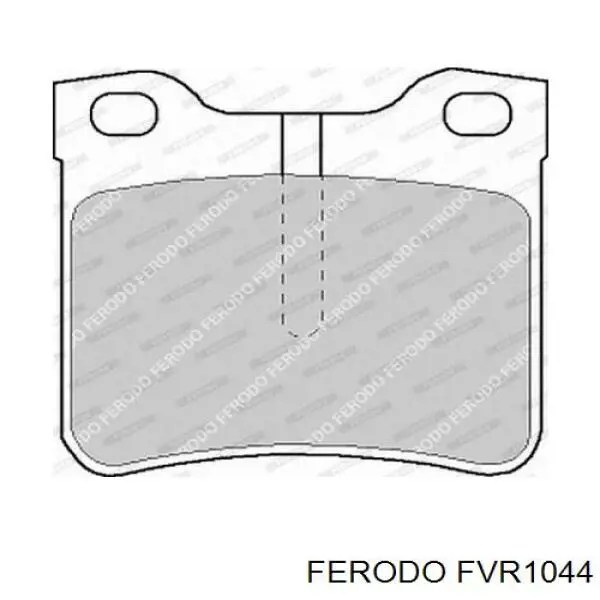 Задние тормозные колодки FVR1044 Ferodo