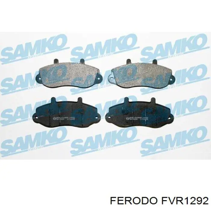 Колодки Ferodo FVR1292 цена, от 19.05 USD