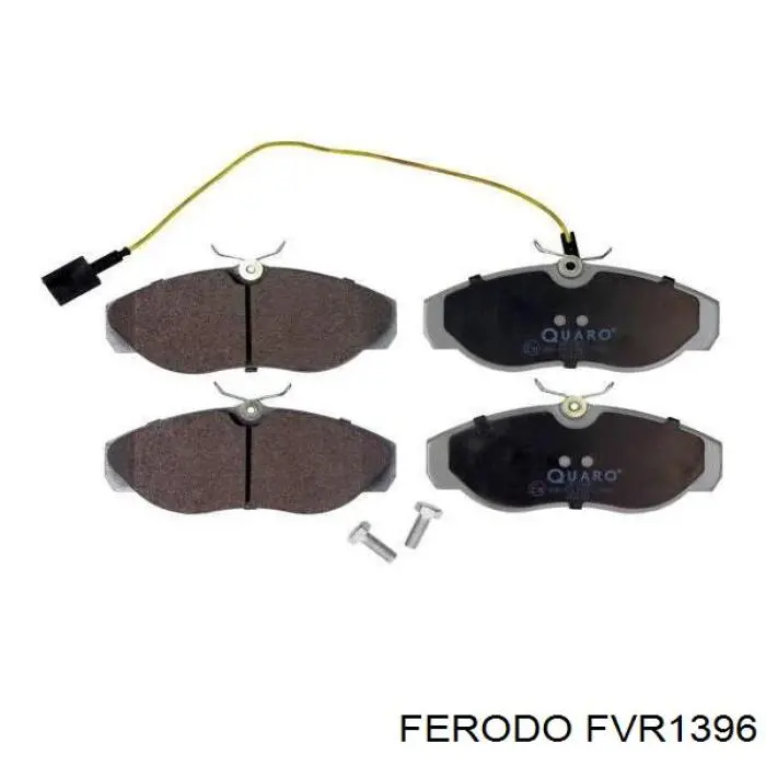 Pastillas de freno delanteras FVR1396 Ferodo