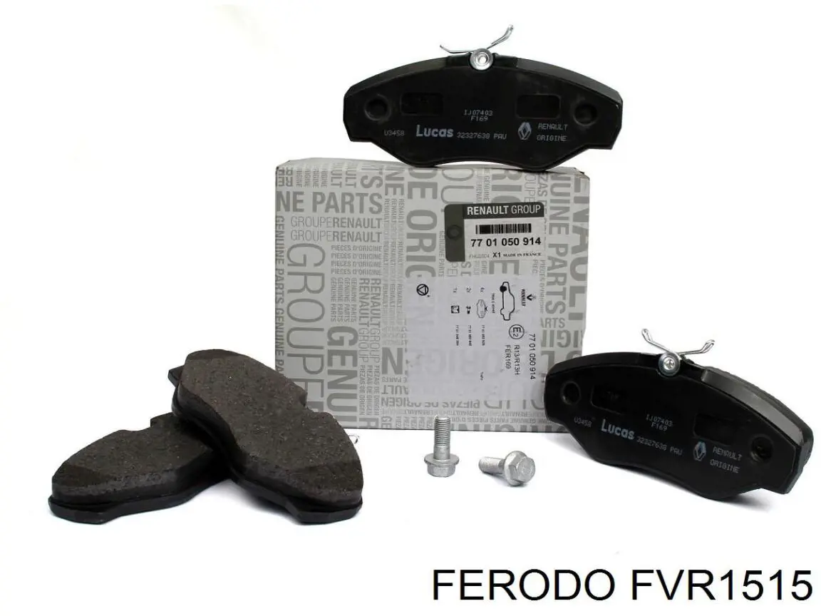 Купить FVR1515 Ferodo Колодки тормозные