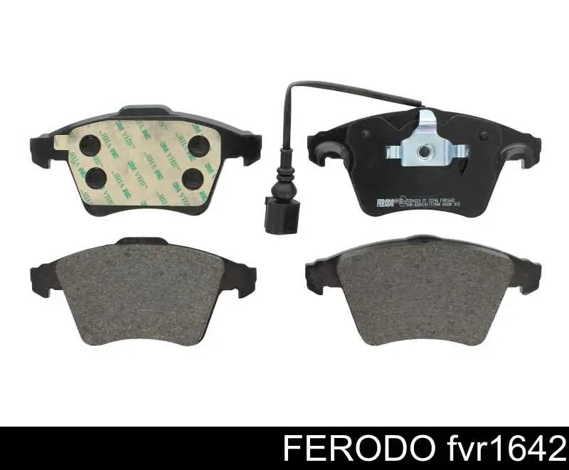 Колодки тормозные передние дисковые Ferodo FVR1642