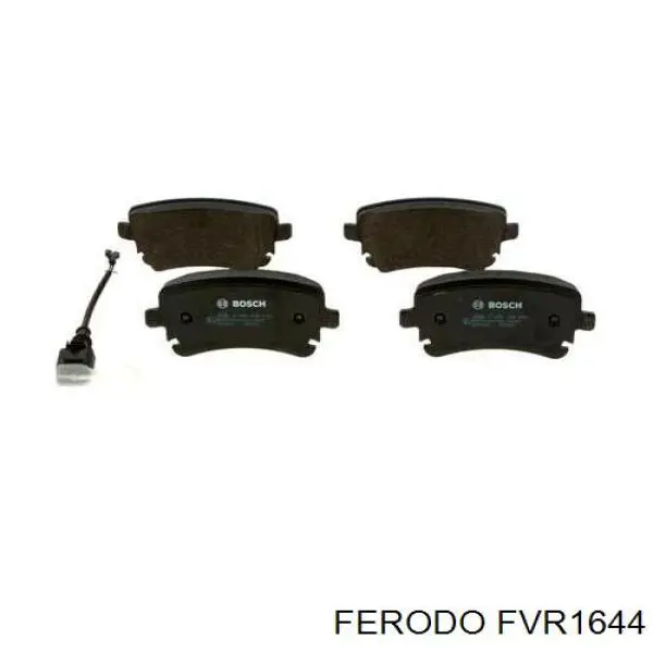Купить FVR1644 Ferodo Колодки тормозные задние, дисковые