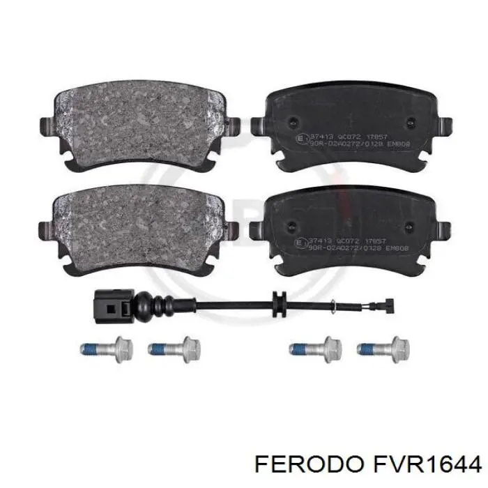 Задние тормозные колодки FVR1644 Ferodo