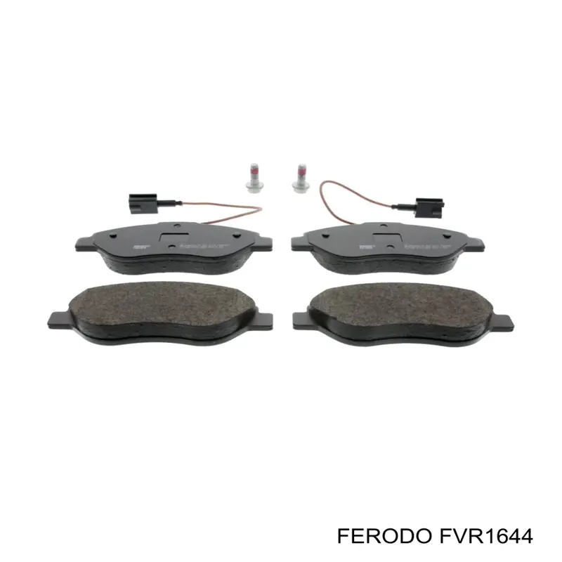 Задние дисковые колодки Ferodo FVR1644