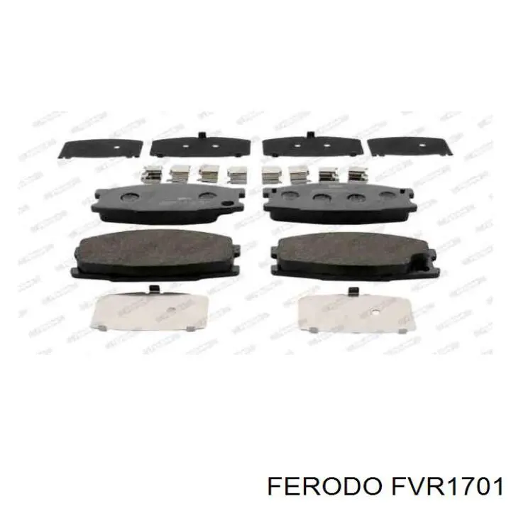 Pastillas de freno delanteras FVR1701 Ferodo