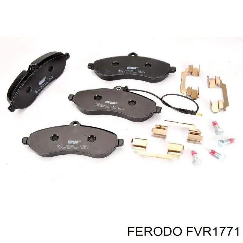 Передние тормозные колодки FVR1771 Ferodo