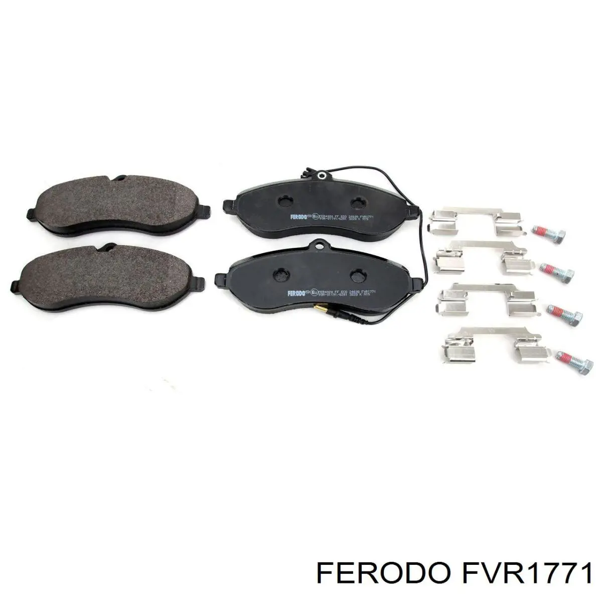 FVR1771 Ferodo Колодки передние
