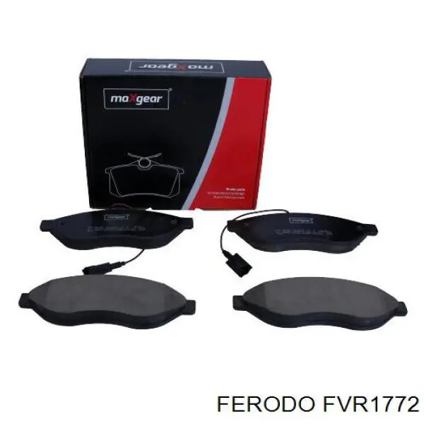 Купить FVR1772 Ferodo Колодки тормозные задние, дисковые