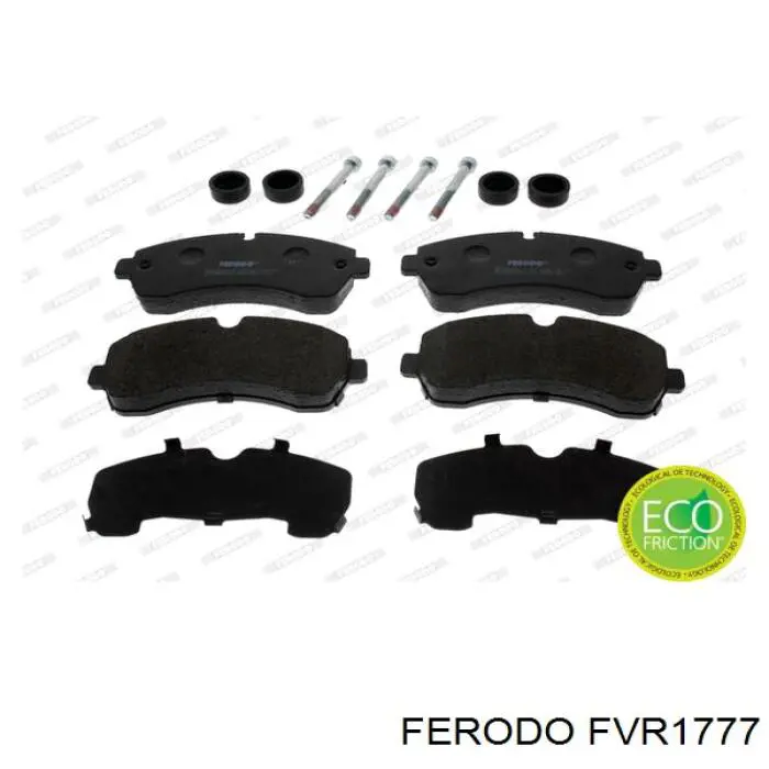 Купить FVR1777 Ferodo Колодки тормозные