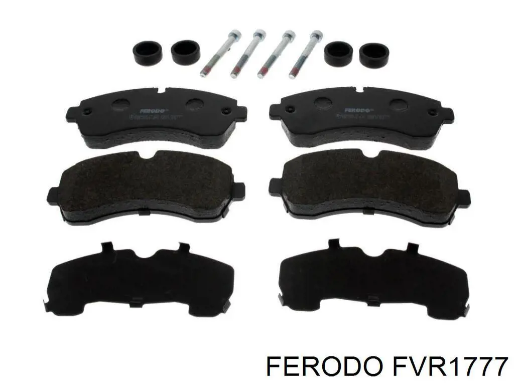 Pastillas de freno delanteras FVR1777 Ferodo