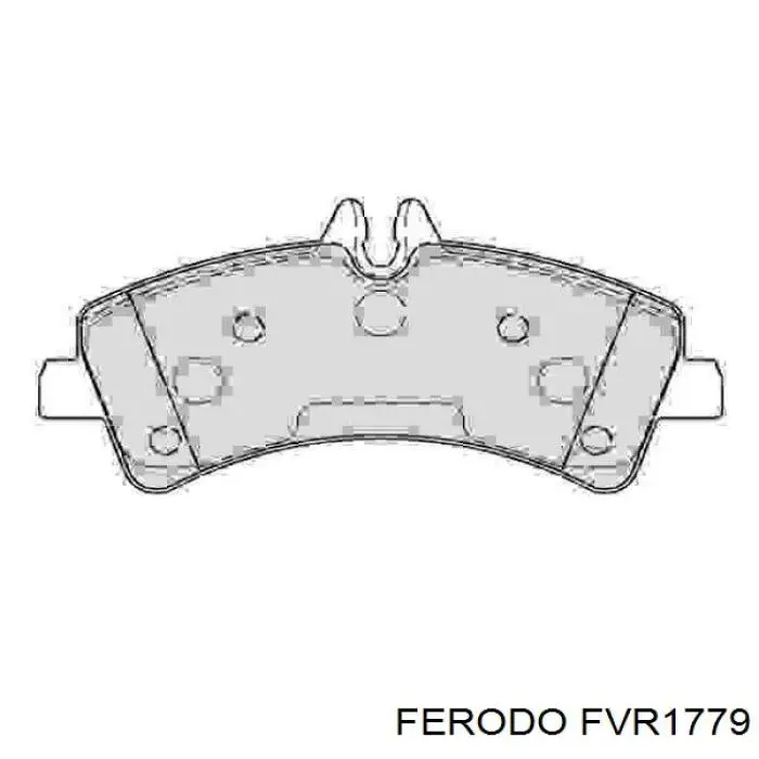 Колодки дисковые  Ferodo FVR1779 цена, от 32.28 USD