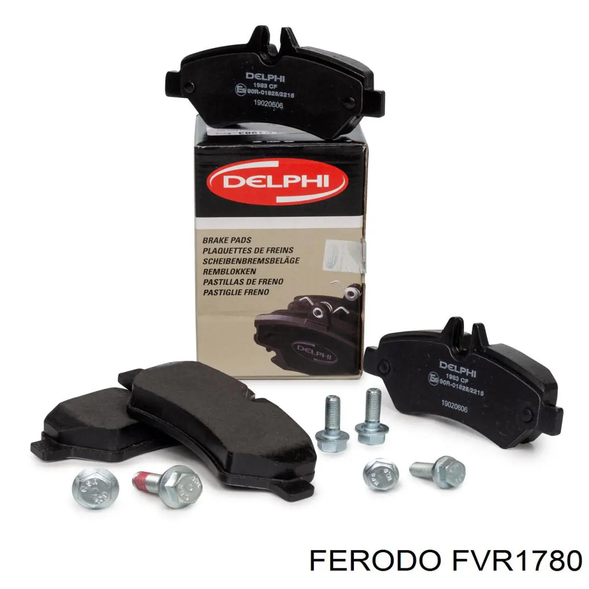 Колодки дисковые  Ferodo FVR1780 цена, от 35.96 USD