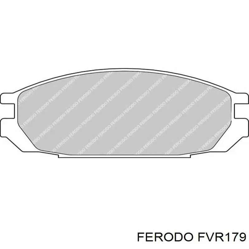 Передние тормозные колодки FVR179 Ferodo