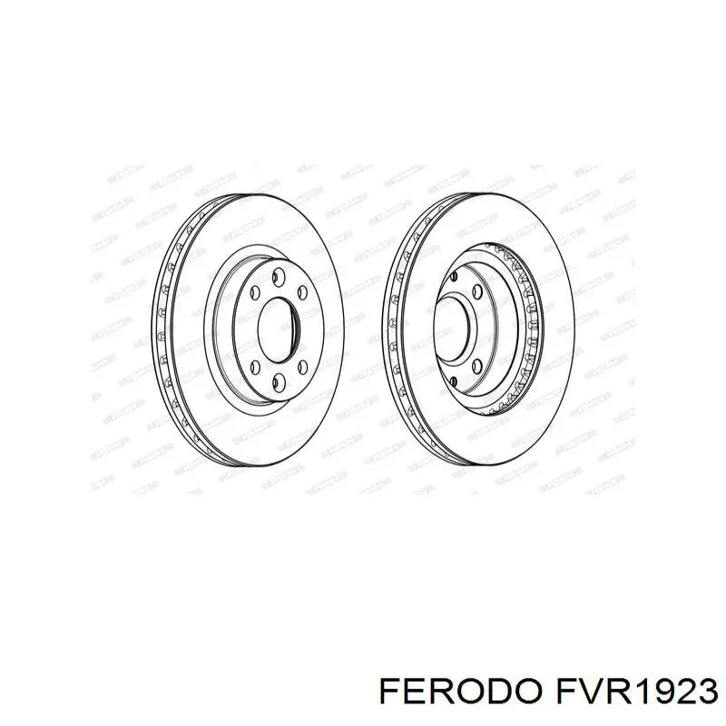 Колодки Ferodo FVR1923 цена, от 38.96 USD