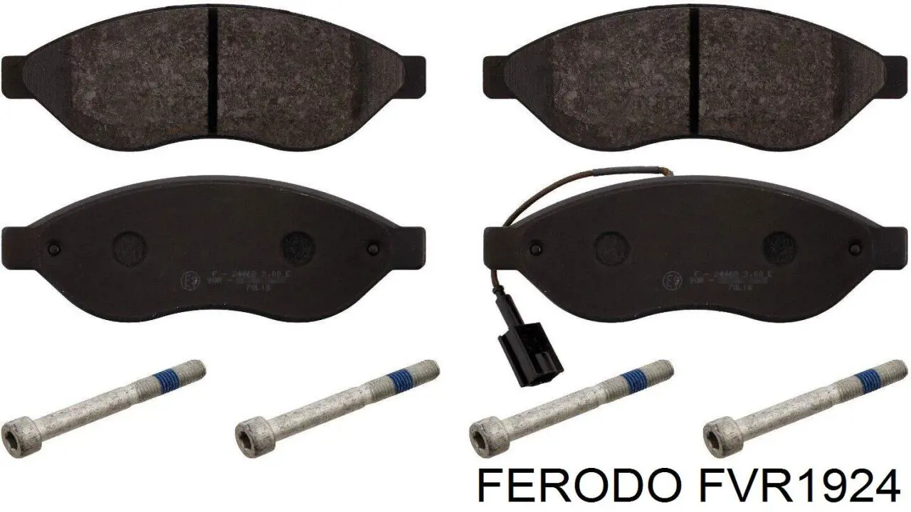 Тормозные колодки Ferodo FVR1924