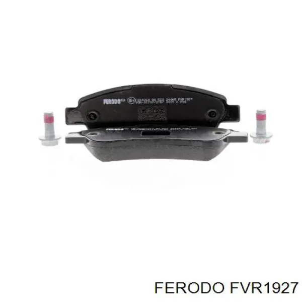 FVR1927 Ferodo колодки тормозные задние дисковые