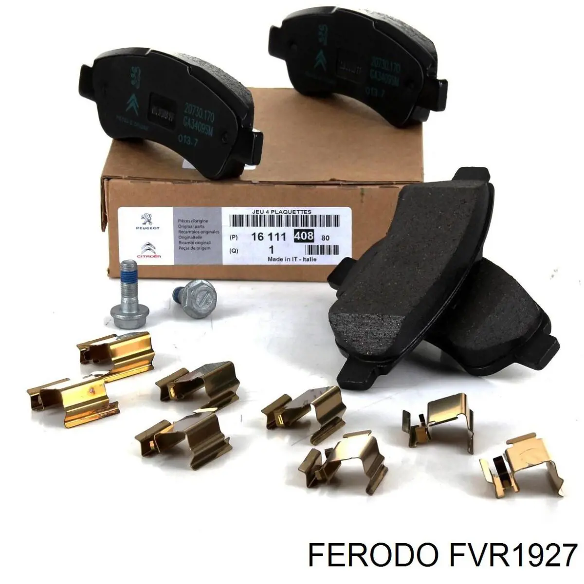 Задние дисковые колодки Ferodo FVR1927