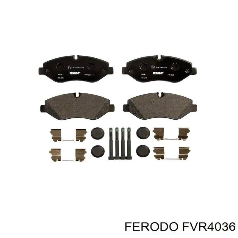 Колодки Ferodo FVR4036 цена, от 25.54 USD