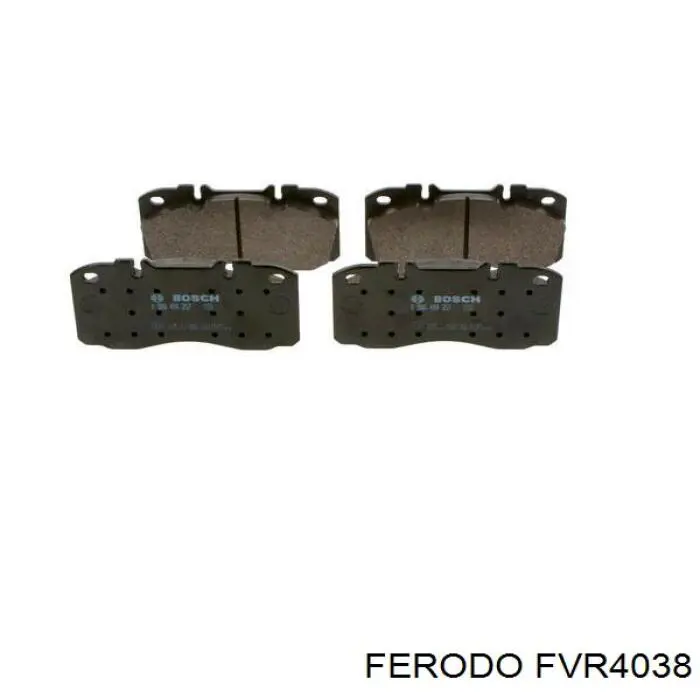 Купить FVR4038 Ferodo Колодки тормозные