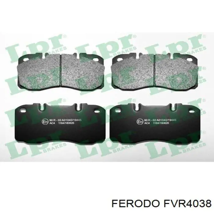 Передние тормозные колодки FVR4038 Ferodo