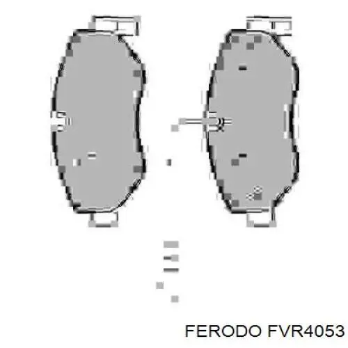 Передние тормозные колодки FVR4053 Ferodo