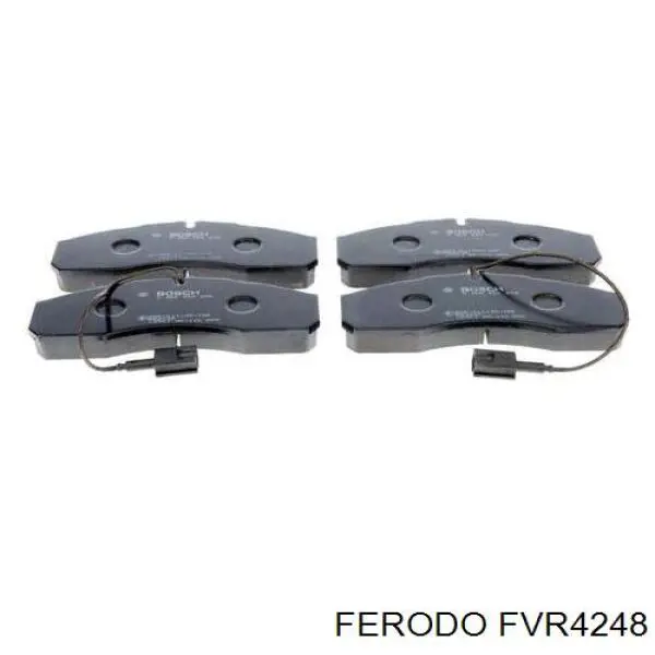 Передние тормозные колодки FVR4248 Ferodo