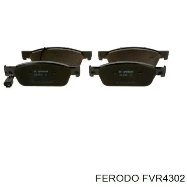 Купить FVR4302 Ferodo Колодки тормозные