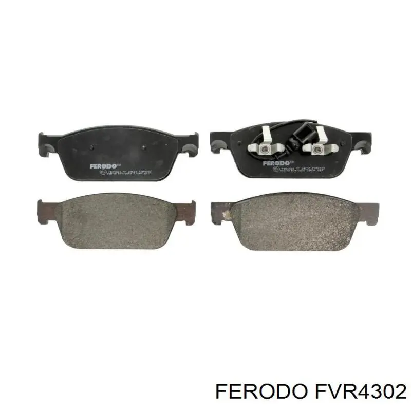 Передние тормозные колодки FVR4302 Ferodo