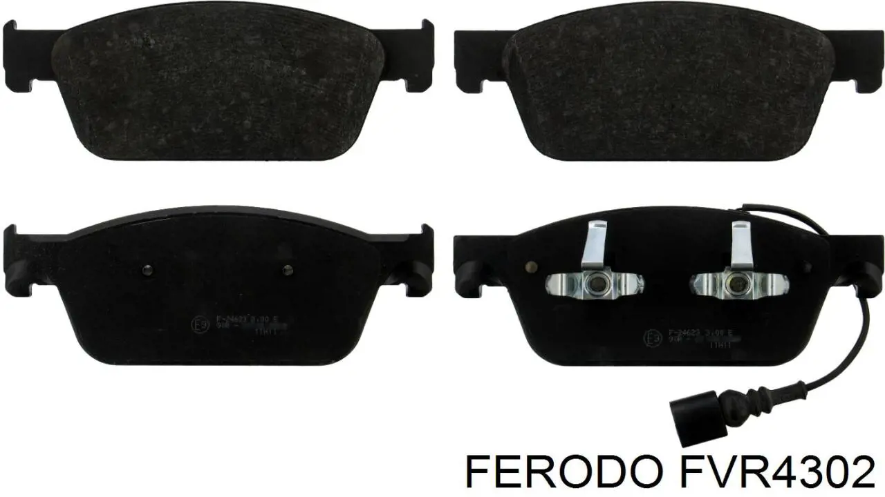Колодки Ferodo FVR4302 цена, от 65.70 USD