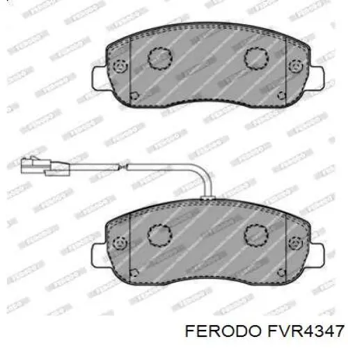Купить FVR4347 Ferodo Колодки тормозные