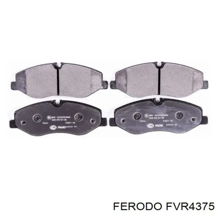 Тормозные колодки Ferodo FVR4375