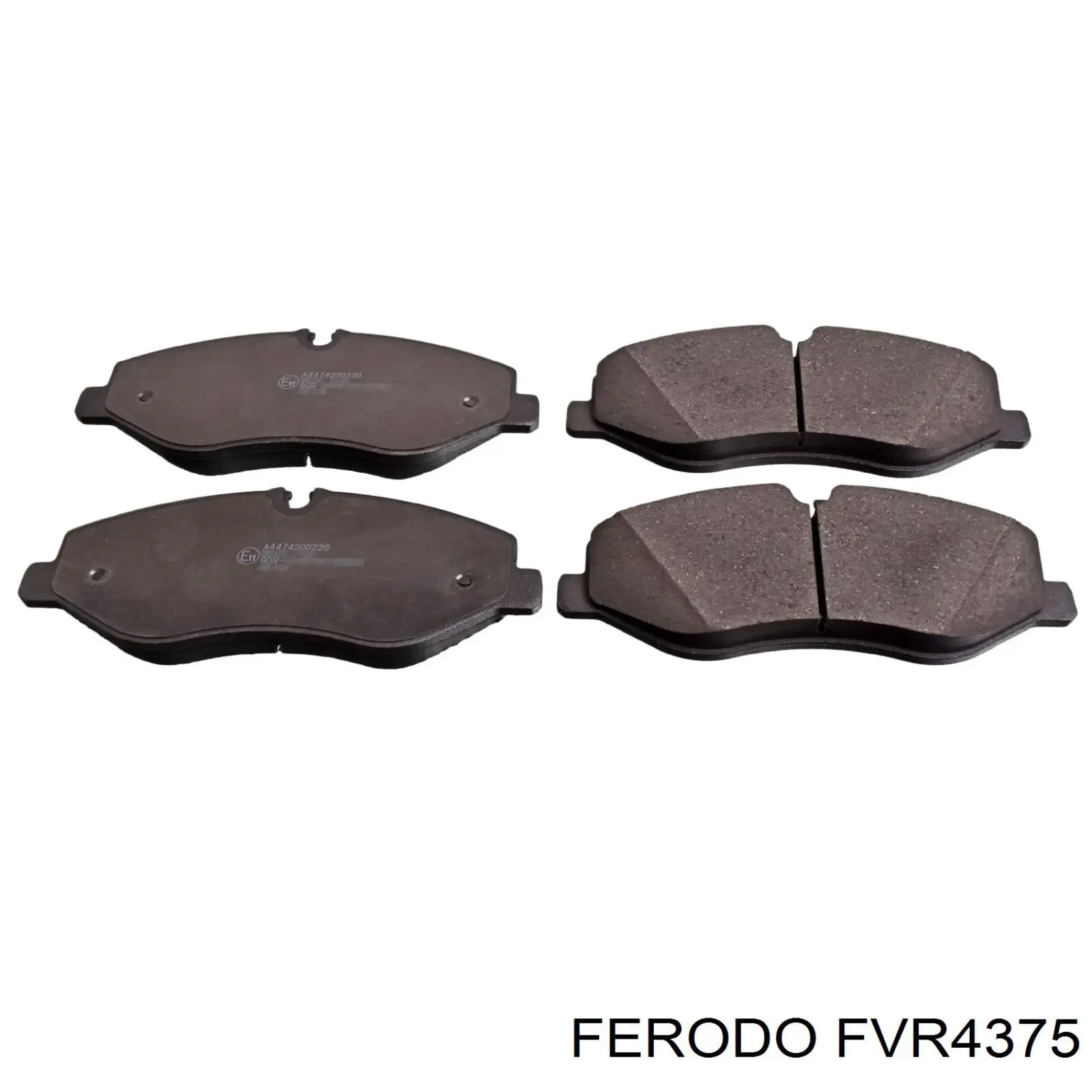 Купить FVR4375 Ferodo Колодки тормозные