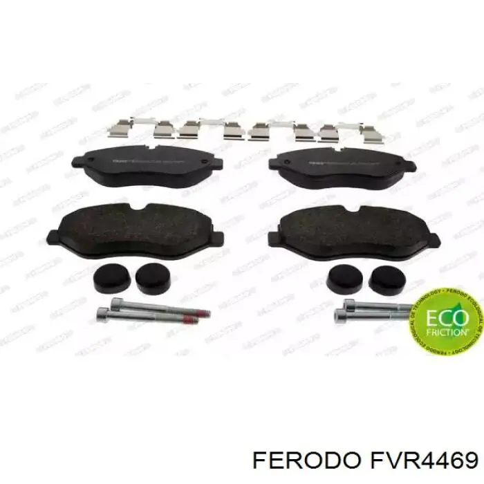 Передние тормозные колодки FVR4469 Ferodo