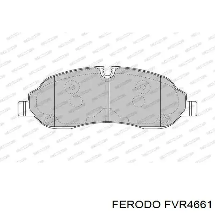 FVR4661 Ferodo sapatas do freio dianteiras de disco