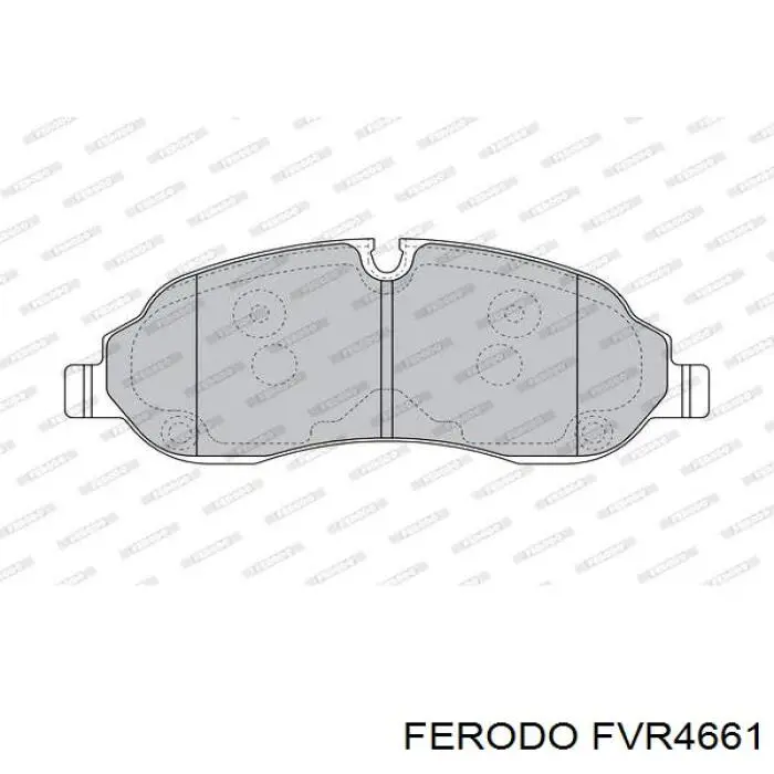 Купить FVR4661 Ferodo Колодки тормозные