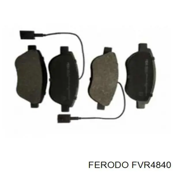 Pastillas de freno delanteras FVR4840 Ferodo