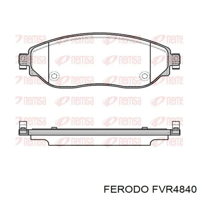 Колодки Ferodo FVR4840 цена, от 39.98 USD
