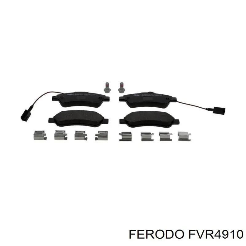 Колодки дисковые  Ferodo FVR4910 цена, от 35.38 USD